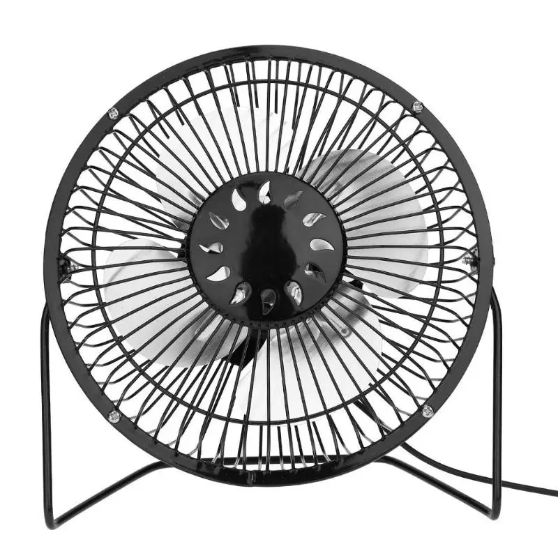 

6 Inch Cooling Ventilation Fan USB 3.5W 6V Solar Panel Iron Fan for Phone