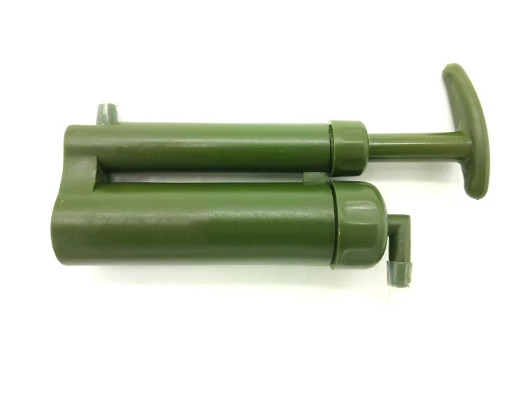 Filtro de Água Portátil ao ar Filtros de Água Livre Purificar Bomba Mini Pessoal Palha Novo Exército Verde Caminhadas Acampamento Ferramentas Sobrevivência Segurança Mod. 1261529 19 Cheap Segurança e sobrevivência