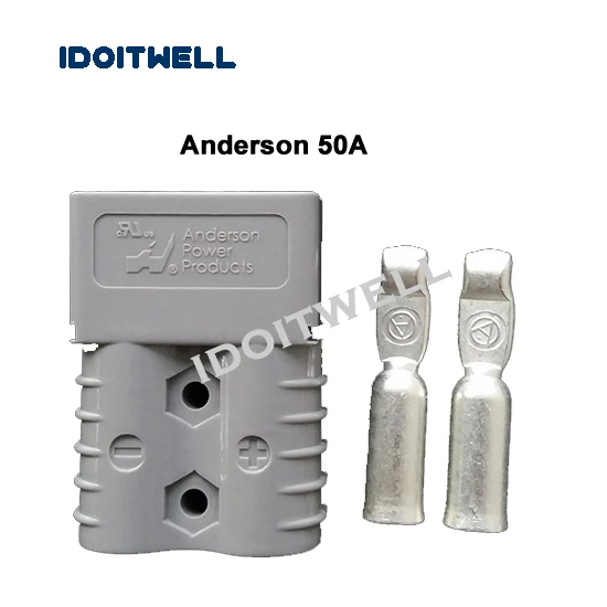 По индивидуальному заказу 48V свинцово-кислотный аккумулятор зарядное устройство 58,8 V плавающего заряда 55,2 V 10A VRLA объект соглашения о качестве предоставляемых услуг гелевый Аккумулятор AGM зарядное устройство для 48V свинцово-кислотный аккумулятор - Цвет: Anderson 50A