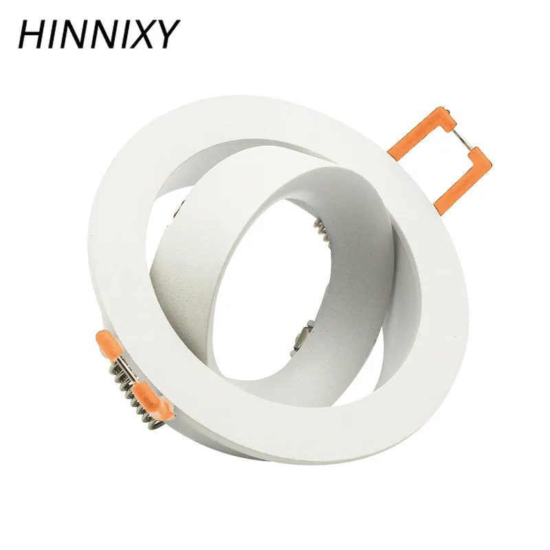 Hinnixy Круглые двойные кольца светодиодные светильники поворотный фитинг E27 85 265 в 75
