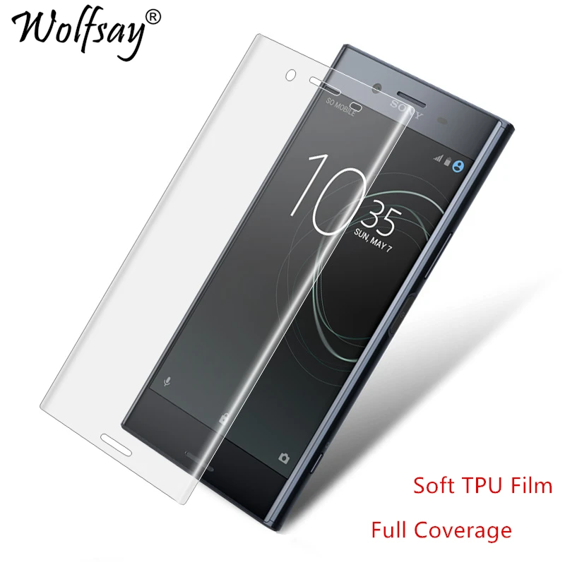 

Film Screen Protector sFor Sony Xperia XZ F8332 Soft TPU Film For Sony Xperia XZ Full Cover Phone Film For Sony XZS Not Glass