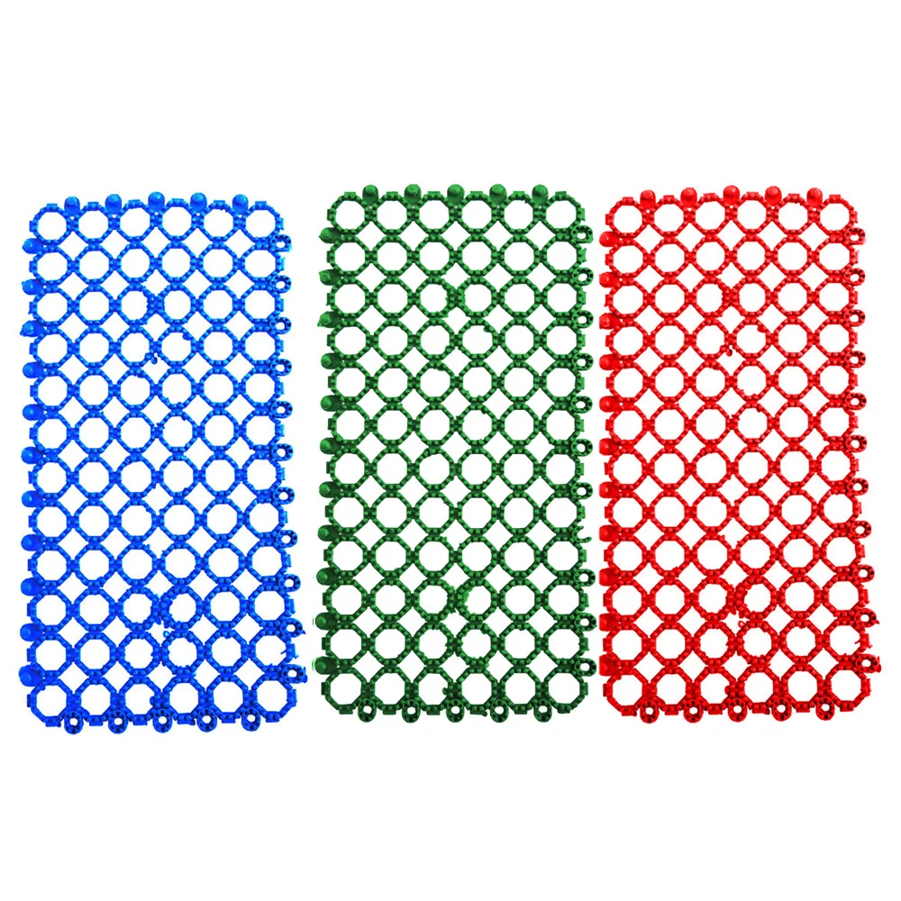 

30*15cm Comfortable Hollow Holes Spliced Mat Anti-skid Cage Pad For Pet Dog Cat