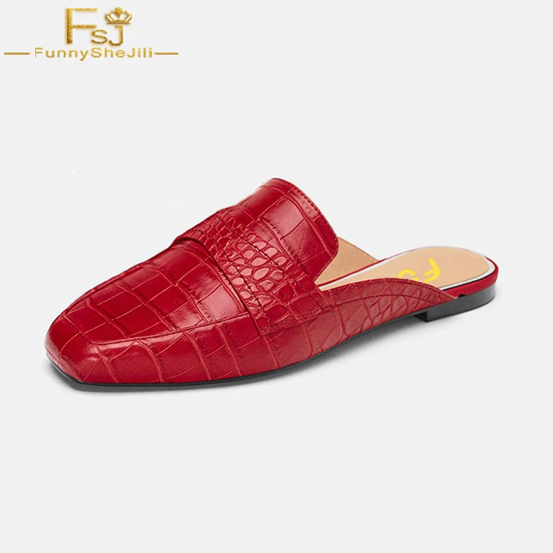 red mules womens