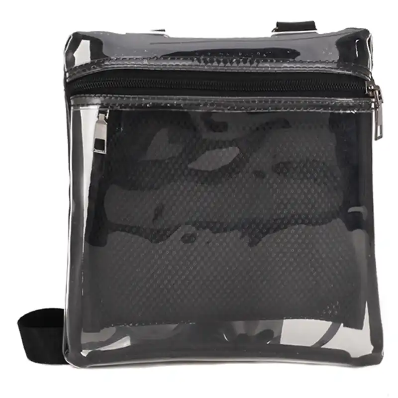 mens clear travel toiletry bag