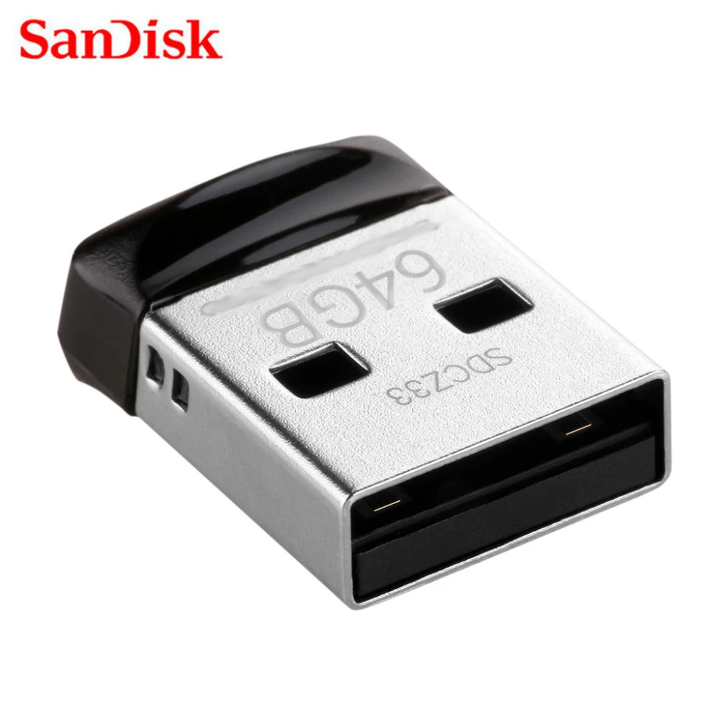 SanDisk Cruzer USB флеш накопитель 32 ГБ CZ33 16 8 мини флешки 64 2 0 Флешка поддержка