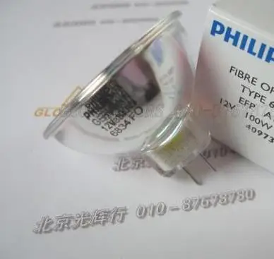 PH 6834 FO 12V100W EFP GZ6.35 лампа проектора 6834FO 12В 100 Вт 409737 A1/231 Германия галогенная | Лампы и