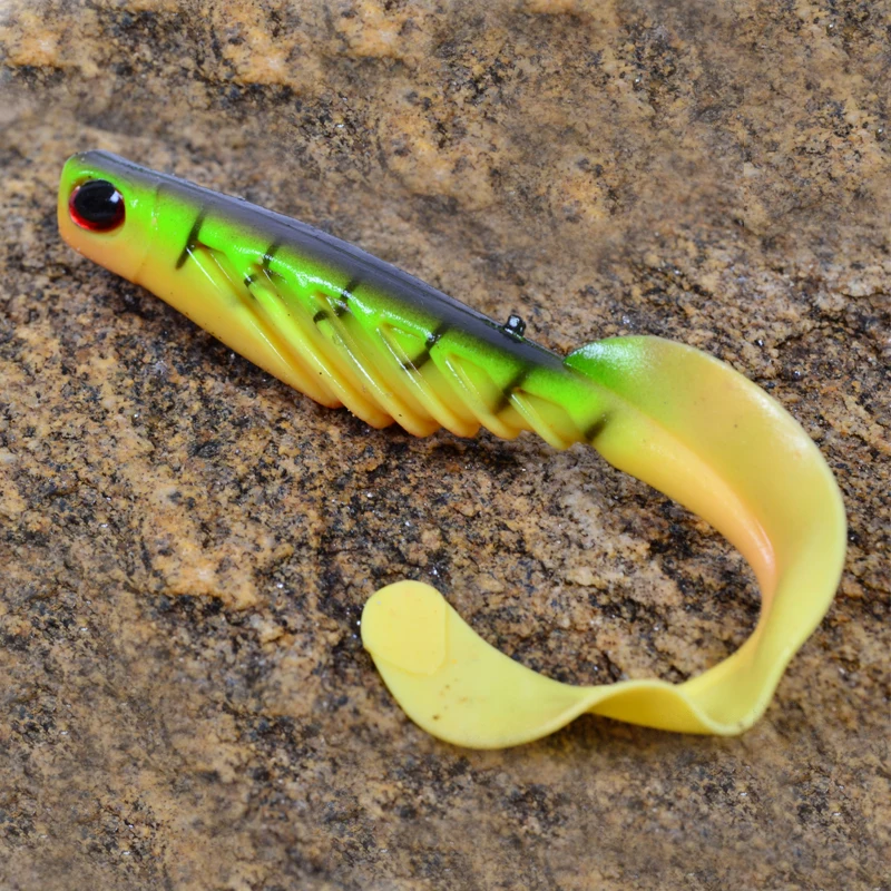 

3Pcs/Pack Bionic Fish Bait Durable Lifelike Fishing Soft Lure 12cm 7.8g Artificial Bait Sinking Bait