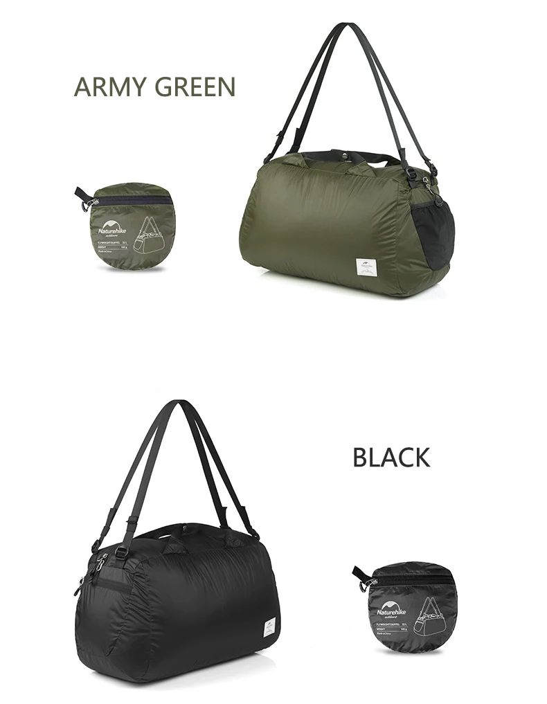 Silicone à Prova Bolsa de Viagem Bolsa de Ombro 32l ao ar Naturehike Dobrável Dwaterproof Água Bolsas Acampamento Unisex Ultraleve Livre Mochila Turística 20d 4 Mochilas escal.