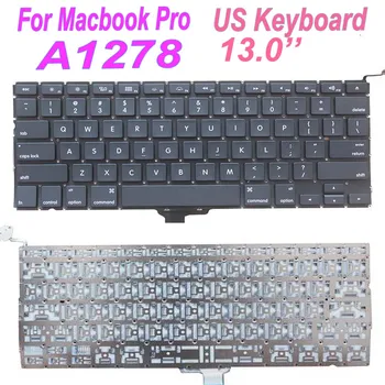 

New A1278 US Laptop Keyboard New 2009 2010 2011 2012 For Apple Macbook Pro A1278 13.0'' Replacement