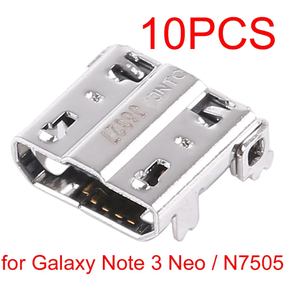 Новинка для Samsung Galaxy Note 3 Neo/N7505 10 шт. Разъем Запасные части зарядного порта |