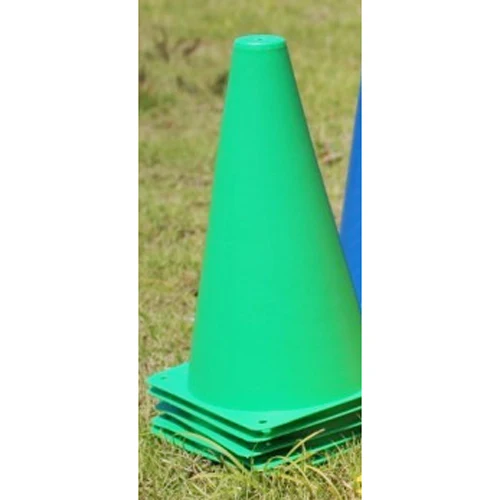 JHO 7" Marker Cones Course/Football & Soccer Cones( 10pcs /set) Green