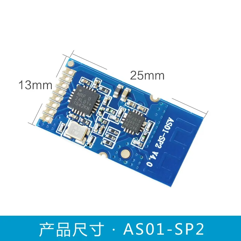 2 шт./лот nRF24L01 + беспроводной модуль PA LNA 4G AS01-ML01SP2 100 мВт 1000 м | Компьютеры и офис
