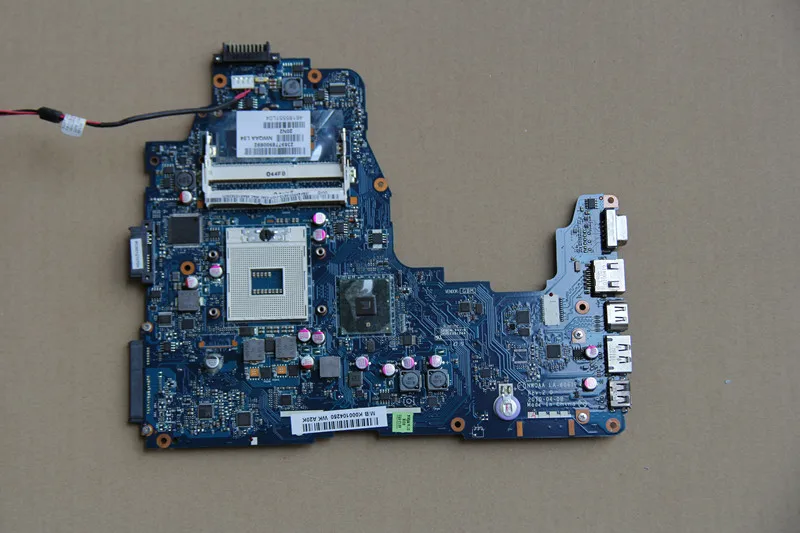 Материнская плата K000104250 для ноутбука Toshiba Satellite A660 A665 NWQAA LA 6061P HM55 DDR3 полностью