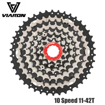 

MTB Bike Cassette Freewheel 10 Speed 42T cdg cog 10S 10V Wide Rotio wide-toothed with Variable Speed Road Bike Sprockets VIARON