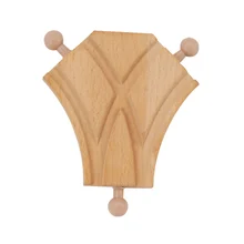 

Three Nail Trigeminal Rail Wooden Track Accessories For Thomas And Friends Universal Wooden Track Expansion Curve Accessories