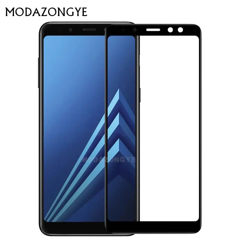 

For Samsung Galaxy A8 2018 Tempered Glass Screen Protector For Samsung Galaxy A8 2018 A530 A8 plus A730 Full Cover Glass Film