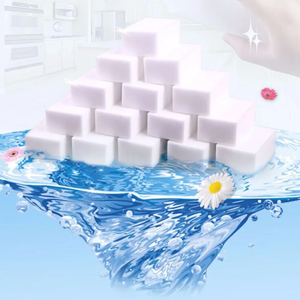 50pcs Magic Sponge Eraser Cooktop Cleaning Melamine Multi