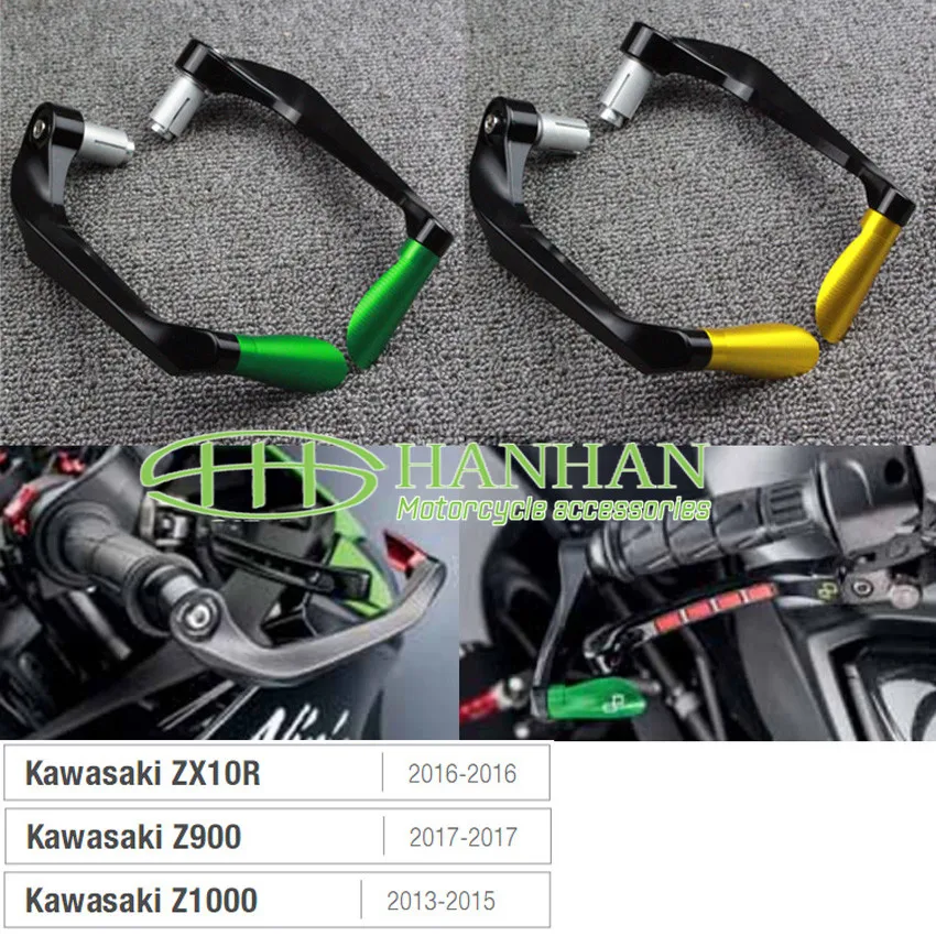 Universal CNC Motorcycle Brake Clutch Levers Protector Guard for Motorbike 22mm 7/8" Handlebar Grip Ends Handguards Motors