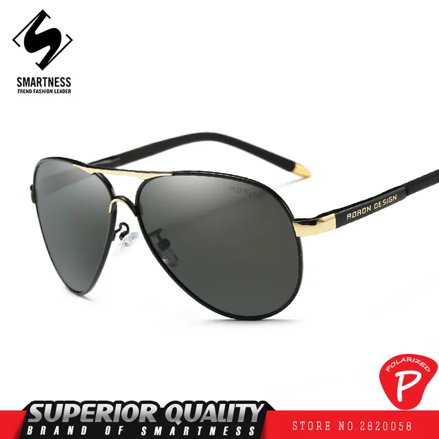 New 2017 French designer Global bestseller Men's polarized sunglasses Lead the tide colorful