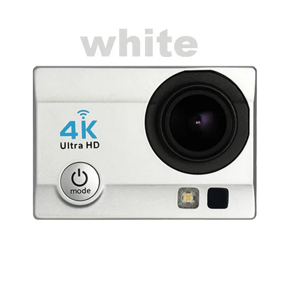 Оригинальная Спортивная Экшн-камера MLLSE go style pro 4 Ultra HD 4K wifi 60FPS DVR 16MP 2," lcd водонепроницаемая 30M Экшн-камера - Цвет: Белый