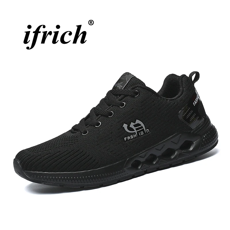 

Man Running Shoes Lightweight Sports Shoes for Male Breathable Jogging Shoes Men Black Blue Spring Autumn Sneakers for Sport