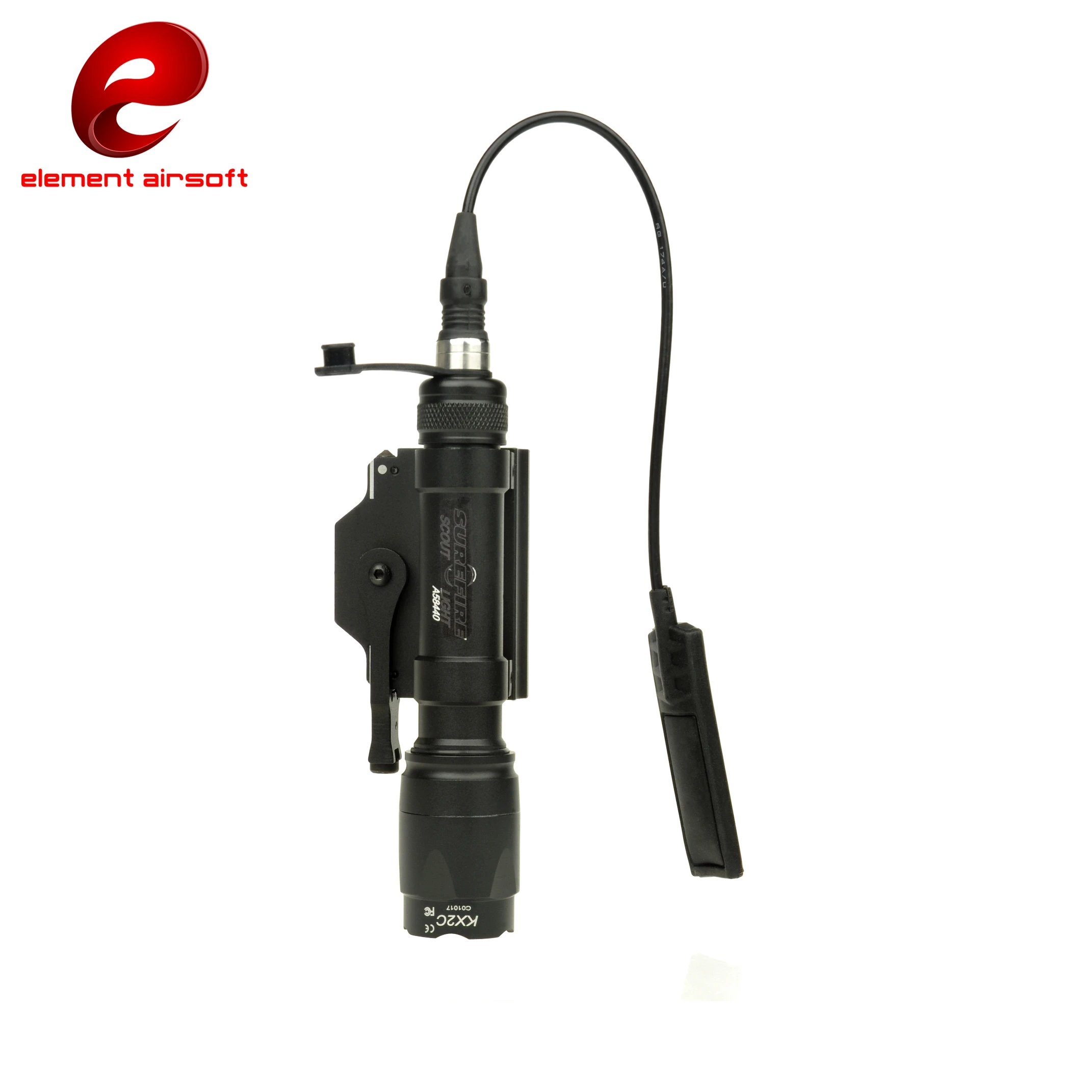 

Element Sf M620C Outdoor Lighting Helmet Guide Rail Tactical Flashlight Flashlight Ex346 Accessories