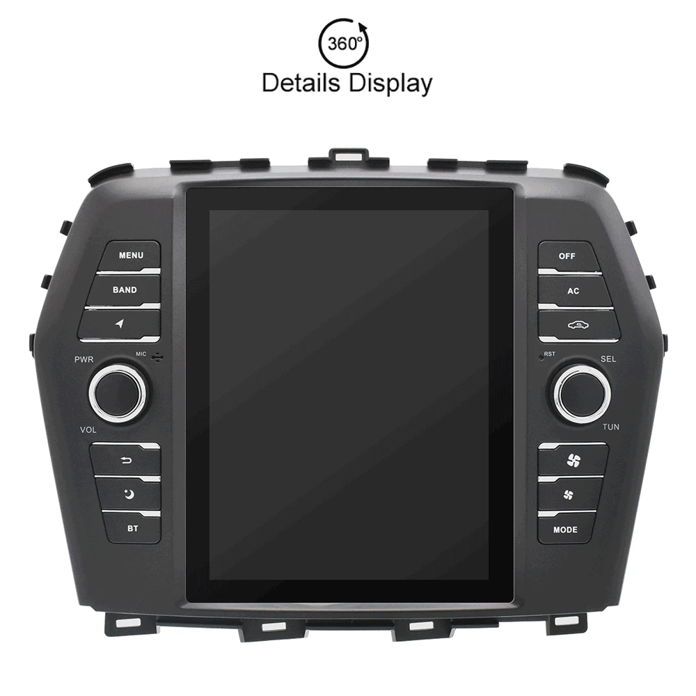 Perfect 10.4"Tesla style Android Car radio multimedia Player For Nissan Maxima Auto AC Edition 2016 2017 2018 GPS Map Navigation wifi 5