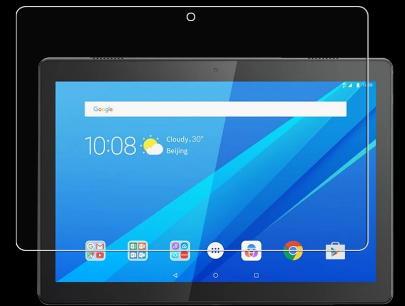 Закаленное Стекло Экран протектор для lenovo Tab M10 с уровнем твердости 9H твердость lenovo M10 TB-X605 X605F X605M Защитная пленка для экрана с защитой