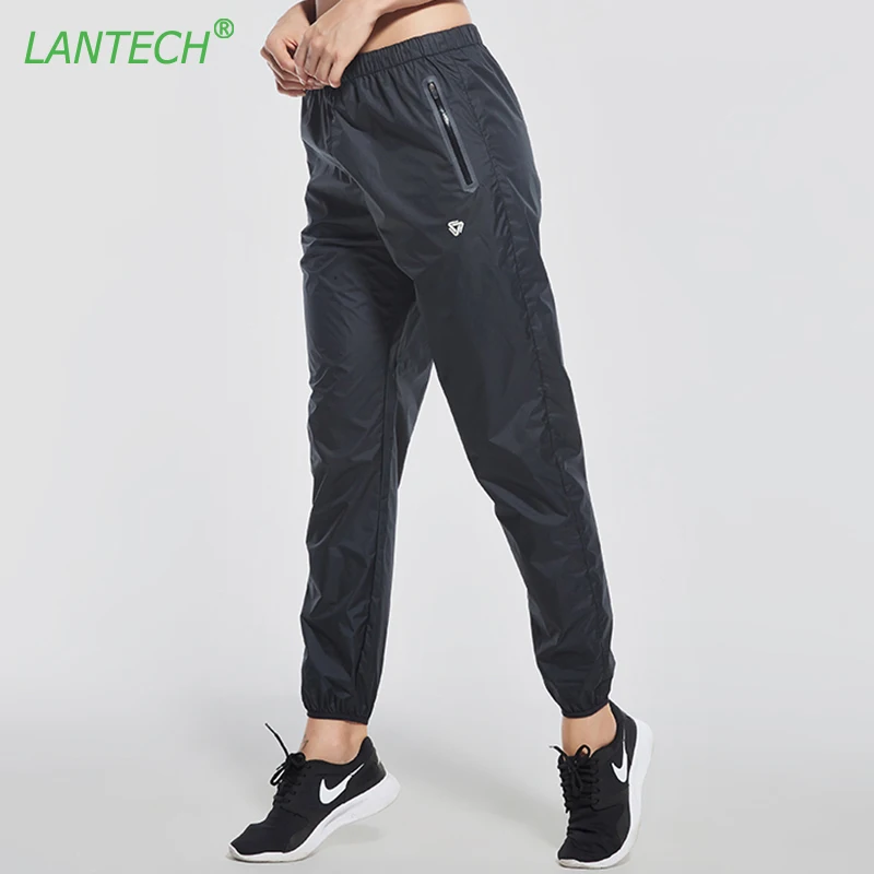 

LANTECH Women Hot Heat Sweat Pants Sports Yoga Leggings Run Running Sportswear Fitness Waterproof Exercise Gym Pants