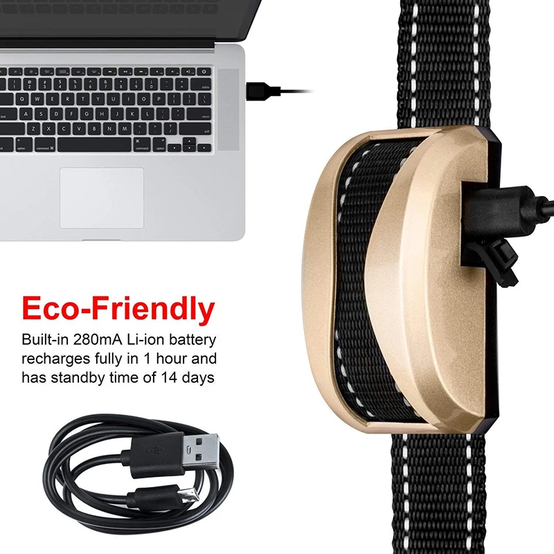 rechargeable anti bark collar