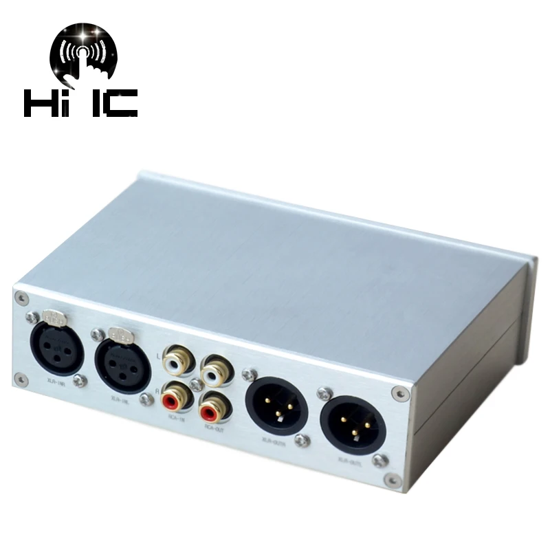 Полностью сбалансированный пассивный Предварительный усилитель HiFi с