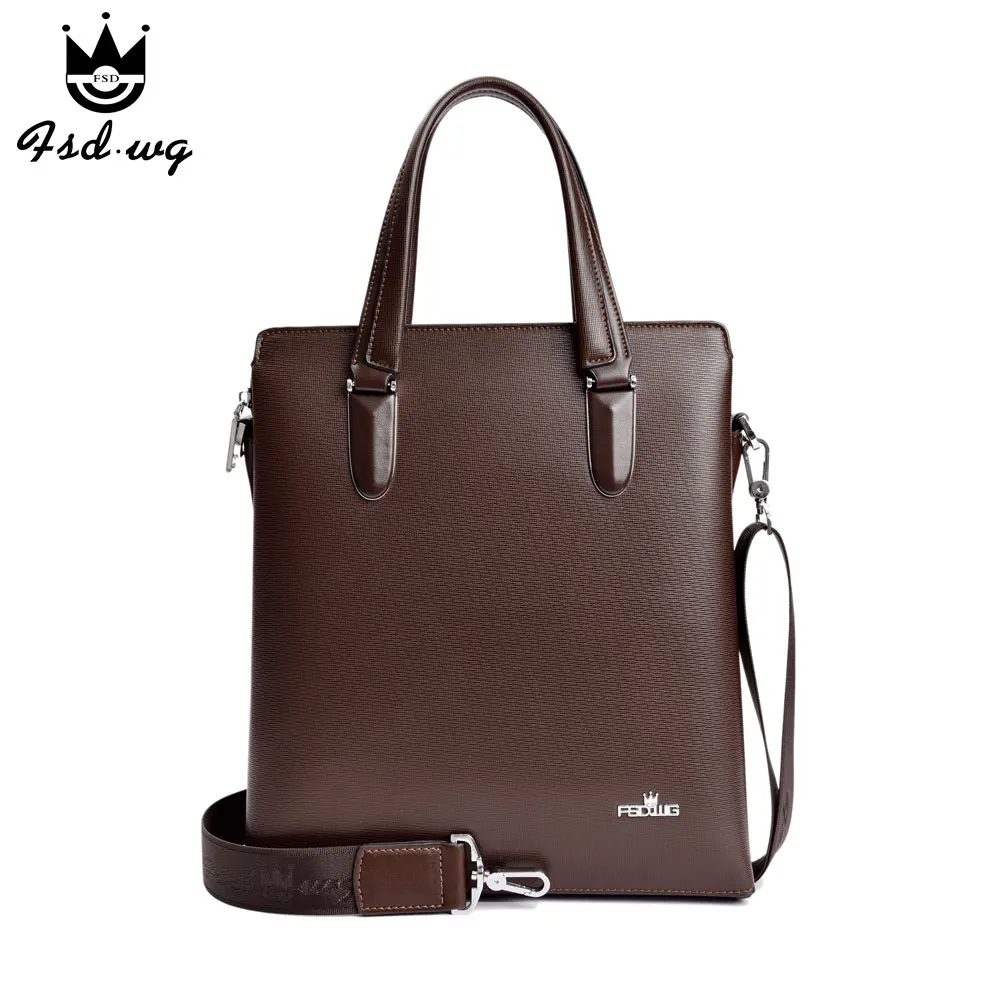 NEW! men handbag briefcase pu leather mens shoulder bag business