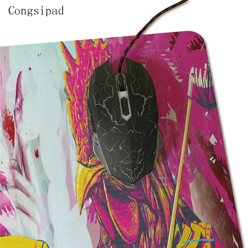 Коврик для мыши Congsipad Hotline Miami Pad Notbook компьютерный коврик на заказ с запирающимся