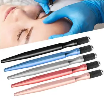 

Semi-permanent Eyebrow Eyeliner Lip Manual Tattoo Pen Professional Microblading Makeup Aluminum Alloy Tattoo Pen Tools Hot Sale