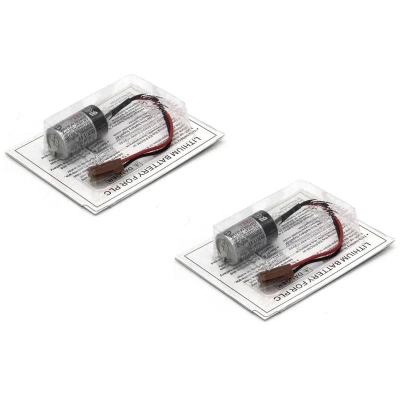 Лот 2 шт подлинный новый для TOSHIBA ER3V/3 6 V JZSPBA01 ER3V 3 1000mAh JZSP-BA01 PLC промышленный литиевый