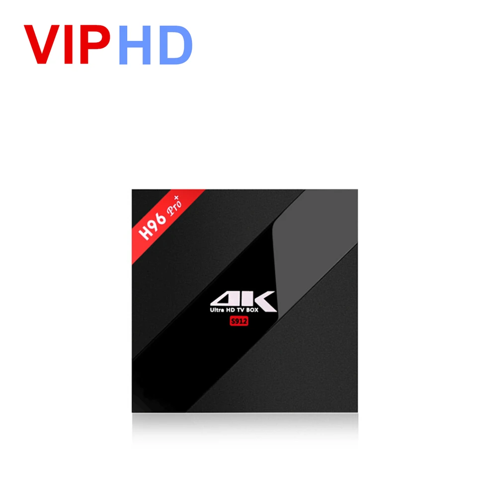 H96 PRO + плюс Смарт ТВ Box Amlogic S912 Octa Mali T820 Android 2G/16G 3G/32G 7 1 2 4 г/5 8 ГГц Wi Fi IPTV Set Top комплект
