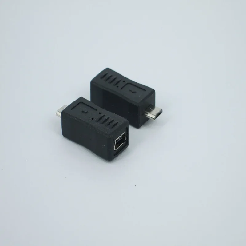 2 шт. 4 типа прямой/L образный черный микро/мини USB гнездовой к Мини/микро Мужской