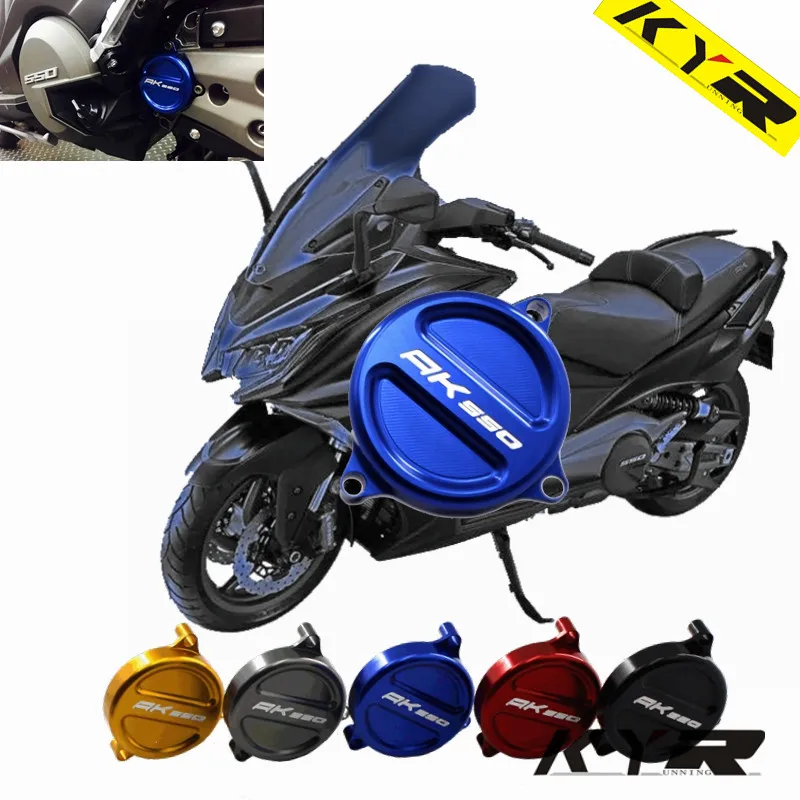 

KYRUNNING Parts Accessories Slider Engine Guard Case Saver Cover Protection For KYMCO AK550 AK 500 2017-2018 ak550