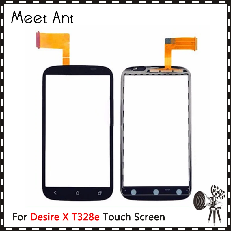 Замена высокого качества 4 0 &quotдля HTC Desire X T328E сенсорный экран дигитайзер Датчик