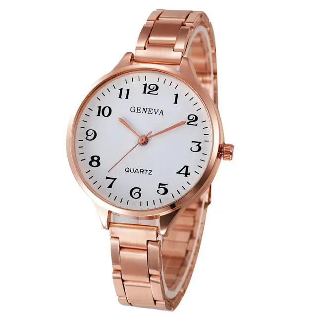 Women Watches Fashion Elegant Metal Stainless Steel Strap Quartz Wrist Watch Lux Women Watches Fashion Elegant Metal Stainless Steel Strap Quartz Wrist Watch Lux