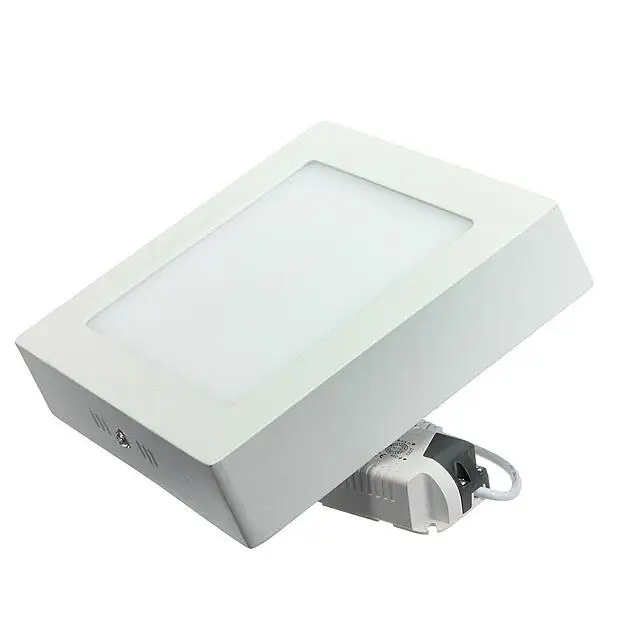

No Cut ceiling 6w 12w 18w Surface mounted led downlight Square panel light SMD Ultra thin circle ceiling Down lamp AC110V 220V