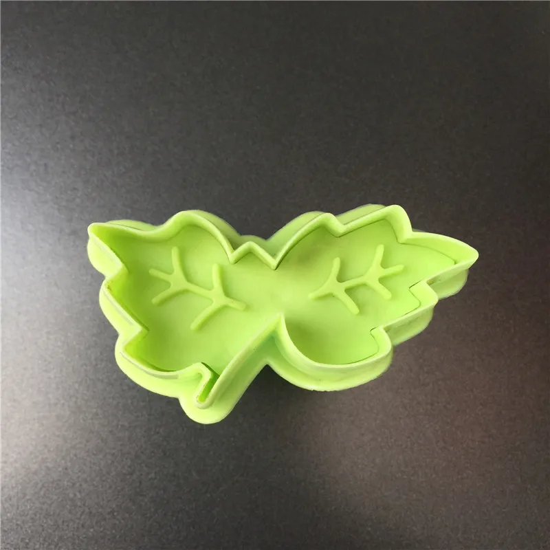4 типа лист пластиковые формы для печенья плунжерный резак штамп помадка тиснение штампы 3D формы для печенья и торта