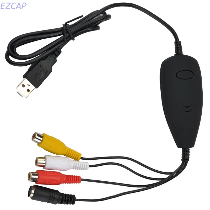 2017 Новый USB Аудио Видео Захват конвертировать Аналоговое видео из VHS рекордер