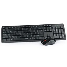 E710 2,4 ГГц Беспроводная клавиатура и мышь тонкий тихий мультимедийный комбо для Smart tv офисный компьютер ПК домашний офис