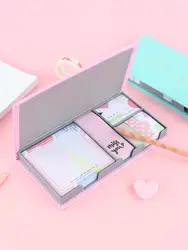 Kawaii записная книжка It Notes бумага портативный Tearable блокнот для заметок Маленькая книга милый липкий блок заметок