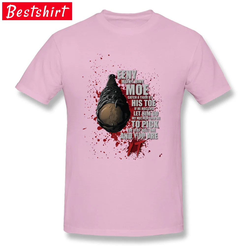 Normal This is Lucille Printed Short Sleeve Summer/Fall Tops Shirts Cute Crewneck Cotton Fabric Tops Tees Men's T-Shirt This is Lucille pink