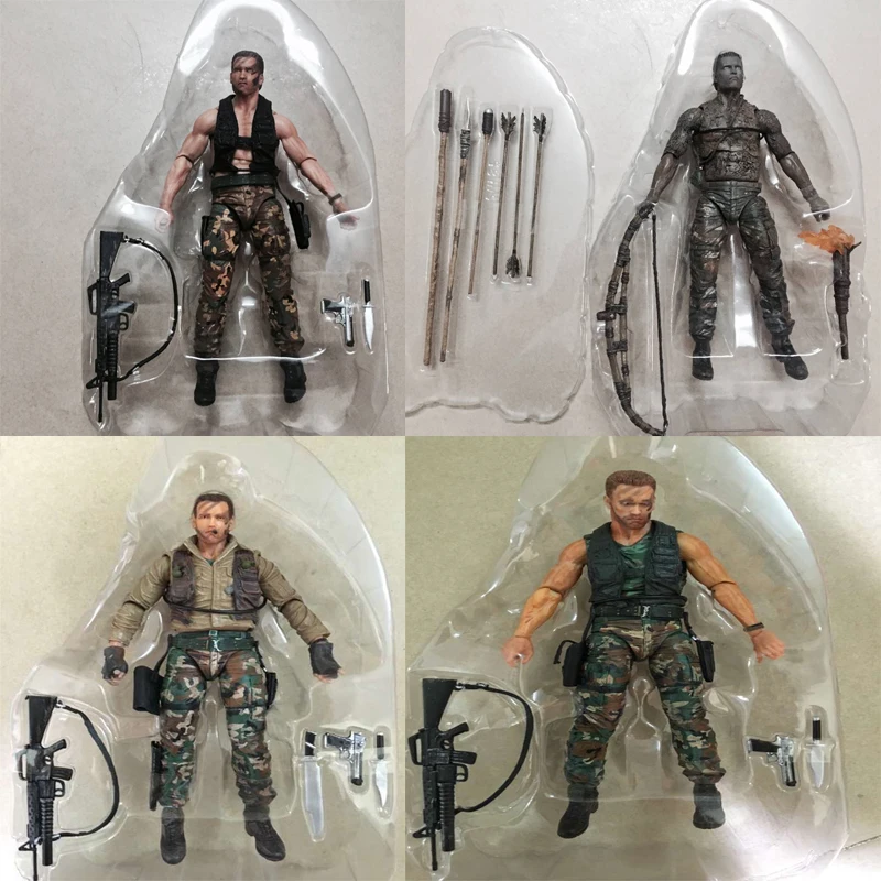 

Predators 25th Predator Water Emergence Jungle Disguise Encounter Dutcch PVC Action Figure Collectible Model Toy 7" 18cm
