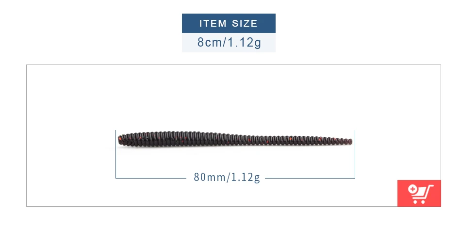 MEREDITH Simulation дождевой червь, искусственные рыболовные черви, рыболовные приманки с запахом, Мягкая приманка, 60 мм, 80 мм, рыболовные снасти