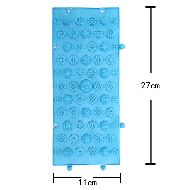 1 шт. подушка для массажа ног рефлексотерапия подушка для массажа ног давление пластины коврик кровообращение коврик для сиацу 11 см х 27 см