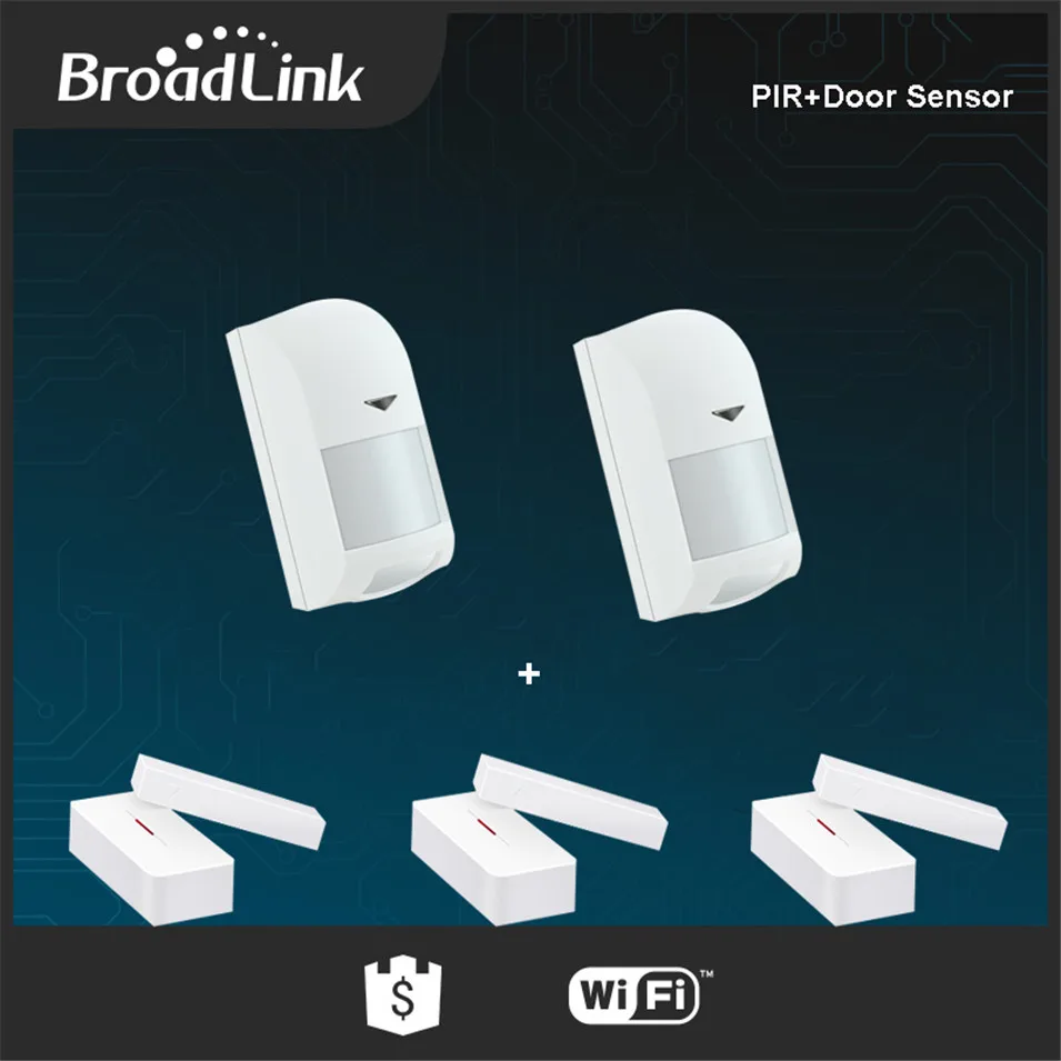 

Broadlink PIR Motion Sensor Door Sensor S1C Accessories Alone SmartONE Smart Home Sensor Contorl by IOS and Android via SIC Host